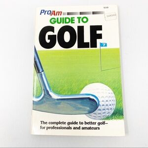 Pro / Am Guide To Golf Coffee Table Book